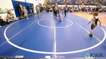 43 lbs Consi Of 8 #1 - Kyson Overholser, Salina Wrestling Club vs Addyson Powell, Wagoner Takedown Club