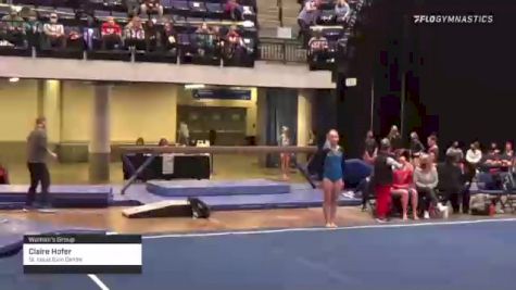 Claire Hofer - Women's Group, St. Louis Gym Centre - 2021 Women's Xcel Region 4 Championships