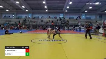 132 lbs Consolation - Elijah Moshenek, VA vs Dawson Miller, PA