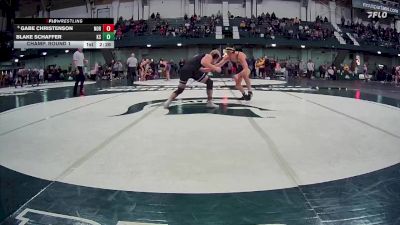 197 lbs Champ. Round 1 - Blake Schaffer, Kent State vs Gabe Christenson, Northwestern