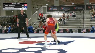 Quarters - Riley Lomenick, OTC vs Jace Koelzer, Bear Cave Wrestling Club