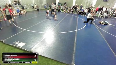 70 lbs Finals (8 Team) - Hayzon Walker, Stansbury vs Fisher Young, Champions