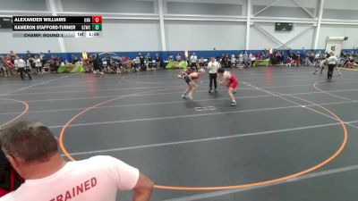 185 lbs Champ. Round 1 - Alexander Williams, Unattached vs Kameron Stafford-Turner, Ground Zero Wrestling Club