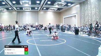 69 lbs Quarterfinal - Driggs Deeter, Sanderson Wr Acd vs Cael Marcotte, SoCal Grappling Club