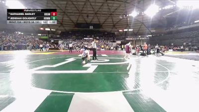 Boys 3A 150 lbs Cons. Round 4 - Jedidiah Golightly, Hermiston vs Nathaniel Badley, O`Dea