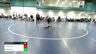 190 lbs Consi Of 16 #1 - Chett Mannier, OH vs Brock Sullivan, NC