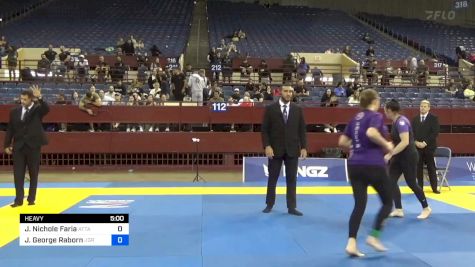 Jennifer Nichole Faria vs Jamie George Raborn 2024 Pan IBJJF Jiu-Jitsu No-Gi Championship