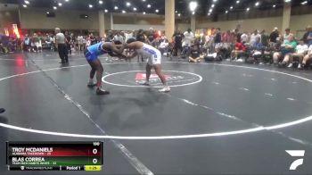 190 lbs Round 4 (6 Team) - Troy McDaniels, Alabama Takedown vs Blas Correa, Team Rich Habits White