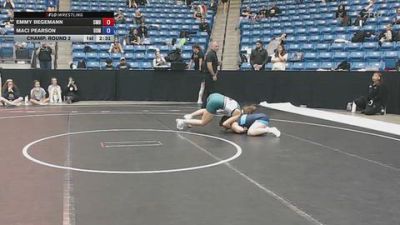 131 lbs Champ. Round 2 - Maci Pearson, University Of Saint Mary vs Emmy Begemann, Central Methodist University