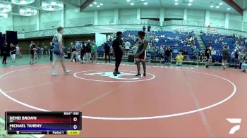 170 lbs Cons. Round 3 - Demei Brown, OH vs Michael Taheny, IL