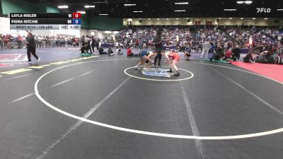 148 lbs Round Of 64 - Layla Risler, WI vs Fiona Ritchie, MD