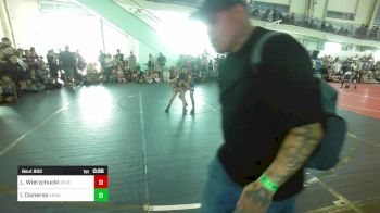 70 lbs Quarterfinal - Lucas Wierzchucki, Reverence Grappling TC vs Isaiah Cisneros, Venom WC