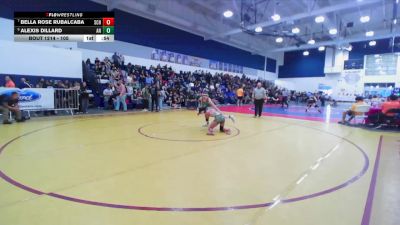 105 lbs Cons. Round 2 - Bella Rose Rubalcaba, Schurr vs Alexis Dillard, Aliso Niguel