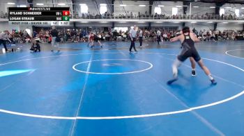 Silver 165 lbs Quarterfinal - Ryland Schneider, Wisconsin-La Crosse vs Logan Straub, North Iowa Area Community College