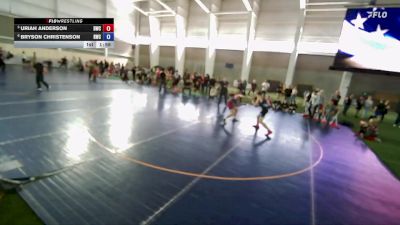 126 lbs Quarterfinal - Uriah Anderson, Delta Wrestling Club vs Bryson Christenson, Ravage Wrestling Club