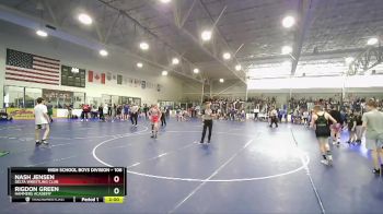 106 lbs Champ. Round 1 - Rigdon Green, Hammers Academy vs Nash Jensen, Delta Wrestling Club