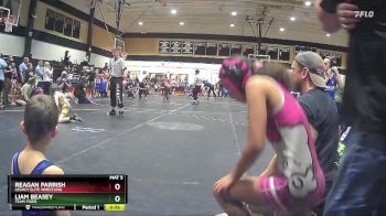 62 lbs Cons. Round 3 - Reagan Parrish, Legacy Elite Wrestling vs Liam Beasey, Team Tiger
