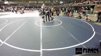 52 lbs Semifinal - Sier Del Real, Pomona Elite WC vs Kase Gouty, Pueblo County WC