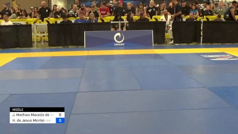 Jose Mathias Macedo De Lira Luna vs Horlando De Jesus Monteiro 2024 IBJJF Jiu-Jitsu CON International