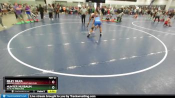 138 lbs Cons. Round 1 - Hunter Nusbaum, DC Elite Wrestling vs Riley Dilka, Greater Heights Wrestling Club