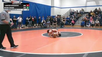 127 lbs Round Of 16 - Auston Kosanovic, Avonworth vs Shane Cronin, Bethlehem Center