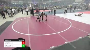 49 lbs Round Of 16 - Jackson Martin, Bear Cave WC vs Beau Russell, ReZults Wrestling
