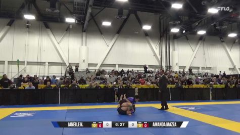 AMANDA MAZZA vs JANELLE N. 2024 World IBJJF Jiu-Jitsu No-Gi Championship