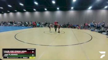 119 lbs Cons. Round 1 - Jake Plaisance, Texas vs Caleb Jose Cedeno Mendoza, Silverback Wrestling Forth Worth