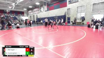 138 lbs 5th Place Match - Izak Barragan, Imperial High School vs Byron Cunningham, St. Augustine