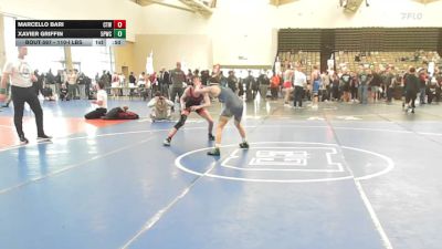 110-I lbs Consi Of 16 #2 - Marcello Bari, Cordoba Trained vs Xavier Griffin, 5 Points Wrestling Club