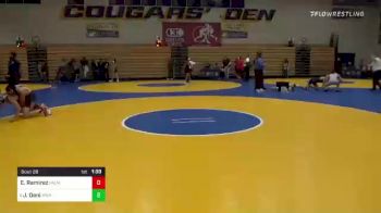 109 lbs Round Of 32 - Erik Ramirez, Palm Desert vs Jermey Oani, Righetti