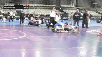 121 lbs 3rd Place - Hines Kromel, TDWC Maniacs - MSE vs Kellan McCabe, Revival X