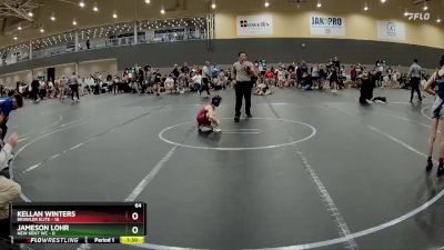 64 lbs Round 1 (6 Team) - Kellan Winters, Brawler Elite vs Jameson Lohr, New Kent WC