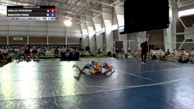 106 lbs Emillio Peterson, Idaho vs Brighton Prine, Georgia