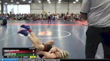 96 lbs Round 2 (6 Team) - Lander Bosh, Sanderson W.A. vs Aidan Szewczyk, Combat WC