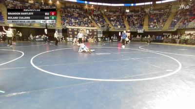 85 lbs Pigtails - Brandon Bartlett, Wilkes Barre vs Roland Cullers, Corry