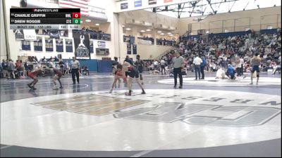 133 lbs Round Of 32 - Charlie Griffin, Wilson vs Drew Roggie, St. Christopher's School