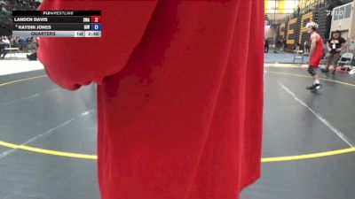 138 lbs Quarters - Landen Davis, Sebolt Wrestling Academy vs Kaydin Jones, Immortal Athletics WC