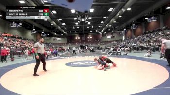 2A 113 lbs Cons. Round 3 - Weston Ivie, Duchesne vs Bentlee Searle, South Summit