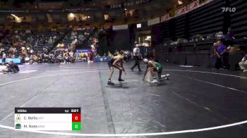 125 lbs Consi Of 8 #1 - Chad Bellis, Appalachian State vs Micah Roes, Binghamton