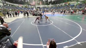 69 lbs Quarterfinal - Isaiah Baca, New Mexico Bad Boyz vs Maxin Harper, Mayhem