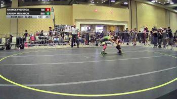 62 lbs 3rd Place - Chance Figueroa, Threshold WC vs Easton McMahon, Shootbox WC