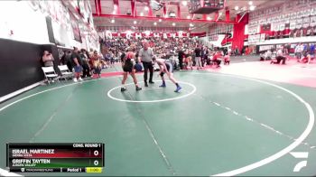 132 lbs Cons. Round 1 - Griffin Tayten, Jurupa Valley vs Israel Martinez, Sierra Vista