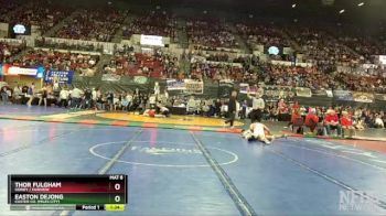 A - 205 lbs Quarterfinal - Thor Fulgham, Sidney / Fairview vs Easton DeJong, Custer Co. (Miles City)