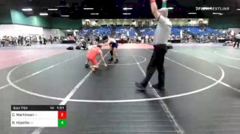 160 lbs Consolation - Carson Martinson, IA vs Rafael Hipolito, VA