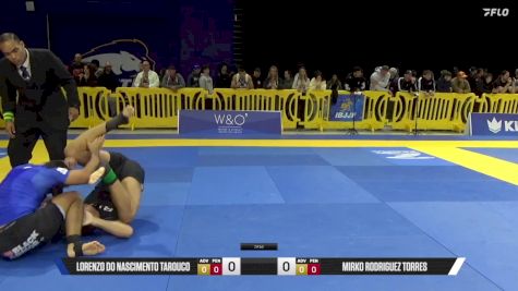 Mirko Rodriguez Torres vs Lorenzo Do Nascimento Tarouco 2025 Pan IBJJF Jiu-Jitsu No-Gi Championship