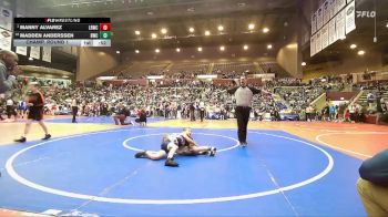 70 lbs Champ. Round 1 - Manny Alvarez, Little Rock Wrestling Club vs Madden Anderssen, Bentonville Wrestling Club