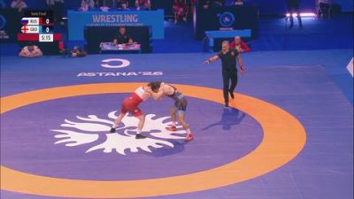 92 kg 1/2 Final - Amanula Gadzhimagomedov, Russia vs Miriani Maisuradze, Georgia