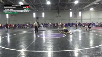157 lbs Cons. Round 3 - Jesse Burg, Lakeland vs Gage Sweckard, Cornell College
