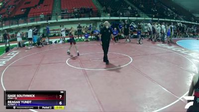 101 lbs Round 1 (8 Team) - Jaxten Bowler, Utah vs Jackson Camden, Alaska 2